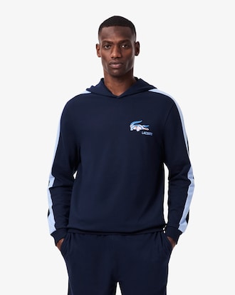 베이직 시즈널 로고 후드집업