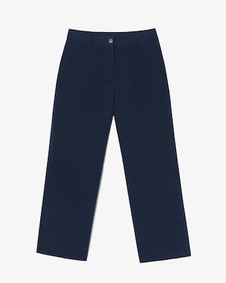 린넨혼방 크롭 팬츠