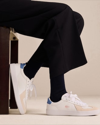 여성 Baseshot Pro 레더 스니커즈