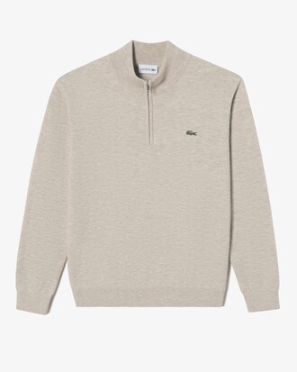 베이직 반집업 풀오버