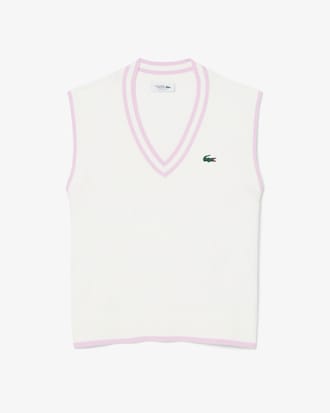 골프 아가일 스웨터 베스트