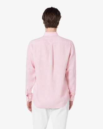 린넨 스트라이프 셔츠