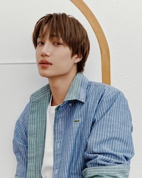 샴브레이 스트라이프 셔츠