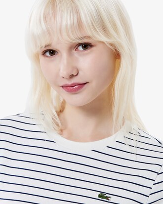 스트라이프 긴팔 티셔츠