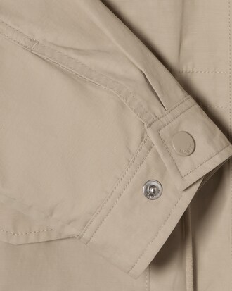 린넨 사파리 점퍼