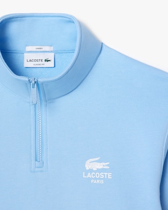 캐주얼 반집업 스웻셔츠