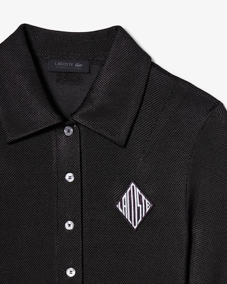 슬림핏 폴로 롱 드레스