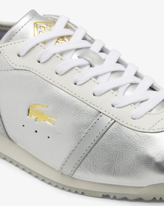 여성 Club-Low 레더 스니커즈