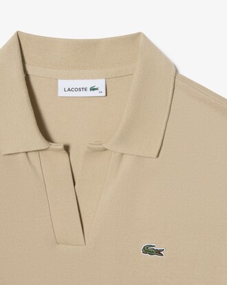 플리츠 반팔 폴로 드레스