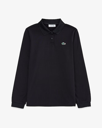 긴팔 베이직 폴로 셔츠
