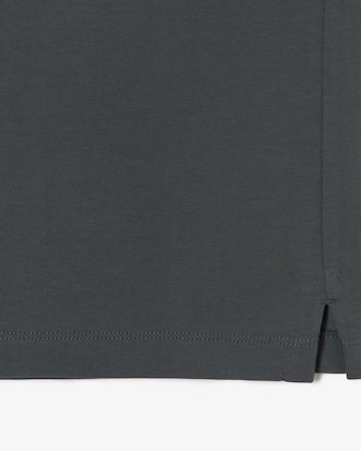 강연 우븐 절개 반팔 티셔츠