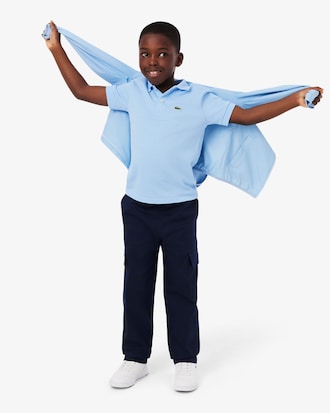 키즈 베이직 반팔 폴로셔츠