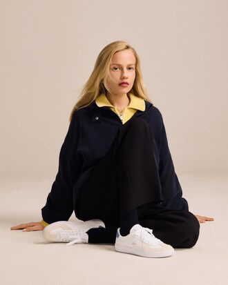 여성 Baseshot Pro 레더 스니커즈