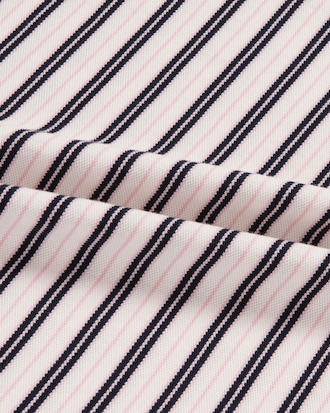 멀티스트라이프 럭비 폴로 드레스