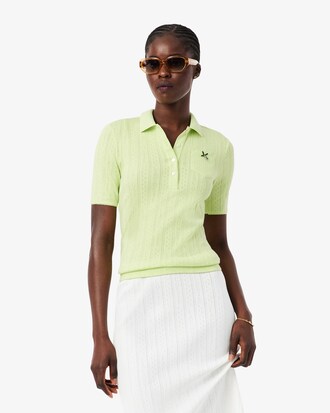 포인텔 리본 크록 폴로 셔츠