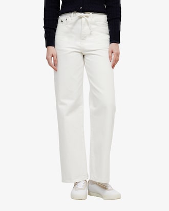 에센셜 와이드핏 데님팬츠