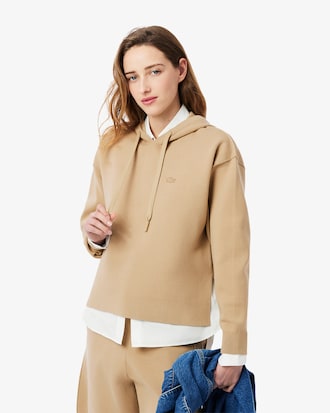 더블페이스 후드 스웨터