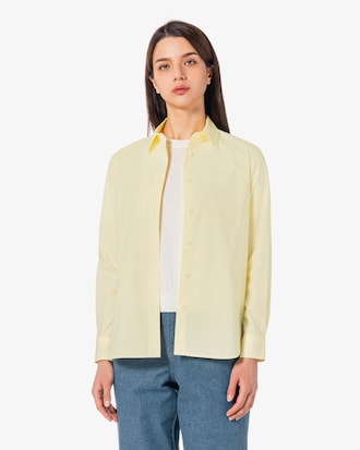 포플린 솔리드 셔츠