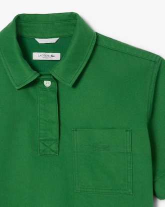 컬러데님 폴로형 셔츠