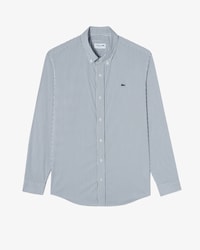 포플린 저지 스트라이프 셔츠