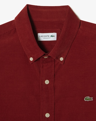 코듀로이 솔리드 셔츠