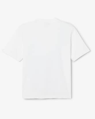 루즈핏 크록 그래픽 인터록 저지 티셔츠