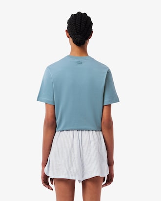 릴랙스핏 클레이 크록 반팔 티셔츠