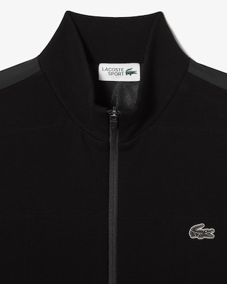 골프 팁핑 하이브리드 풀집업 스웨터