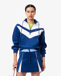 컬러블럭 하프짚업 스웻셔츠