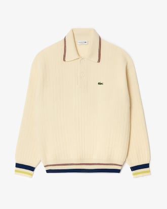 테니스 긴팔 스웨터 폴로