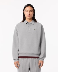 더블페이스 피케 카라 스웻셔츠