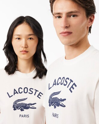 캐주얼 빅크록 티셔츠