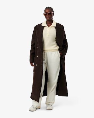 카디드울 하프버튼 스웨터