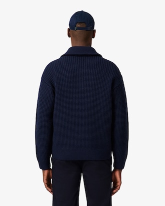 스카시 조직 카라 스웨터