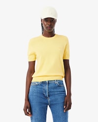 라이트 코튼 반팔 스웨터