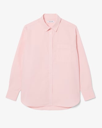 오버핏 클래식 포플린 셔츠