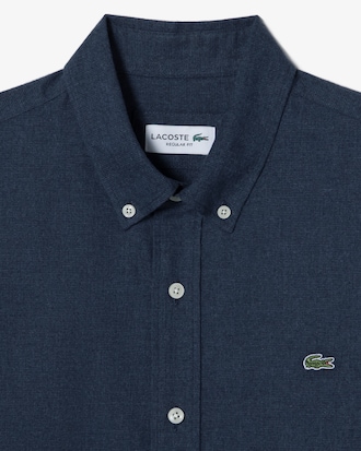 플란넬 체크 셔츠