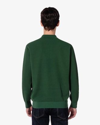 긴팔 피케 스웨터 폴로