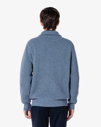 립 조직 풀집업 가디건