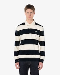 폴로 카라 컬러블록 스웻 셔츠