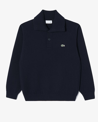 하프 버튼 풀오버