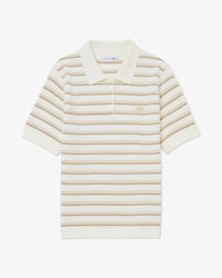 스트라이프 스웨터 폴로 셔츠