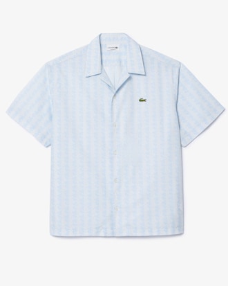 L로고 AOP 반팔 셔츠