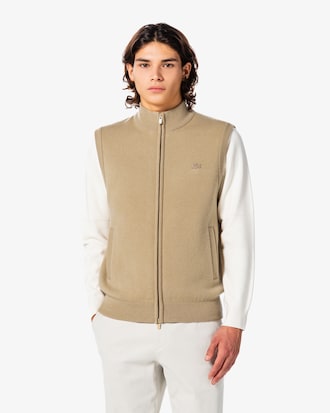 이중직 지퍼 베스트