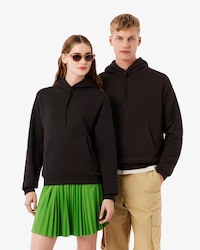 크록 시그니처 루즈핏 후드 스웻셔츠