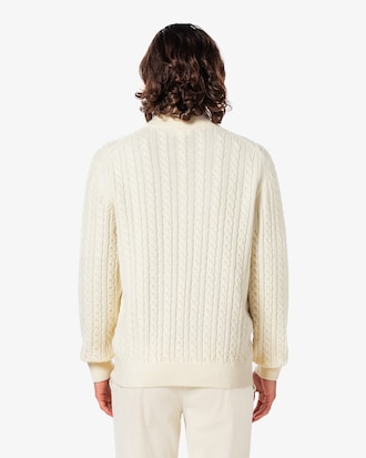 케이블 집업 가디건