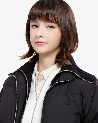 스웨터 카라 다운