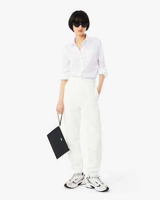 슬림핏 스트래치 포플린 셔츠