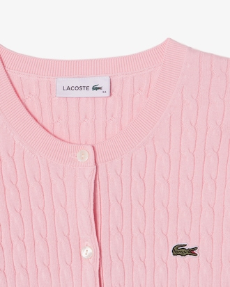 케이블 긴팔 가디건