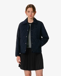 퀼팅 패턴 패딩 점퍼